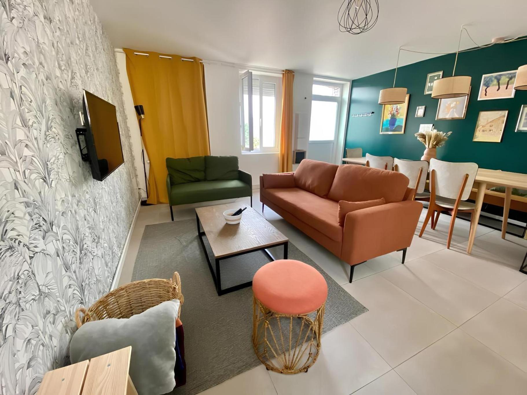 Maison Familiale Avec Exterieur Menage Et Linges Inclus Rouen Eksteriør billede